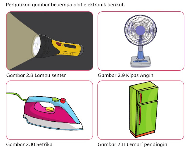 KUNCI JAWABAN APA YANG MENYEBABKAN LAMPU SENTER MENYALA