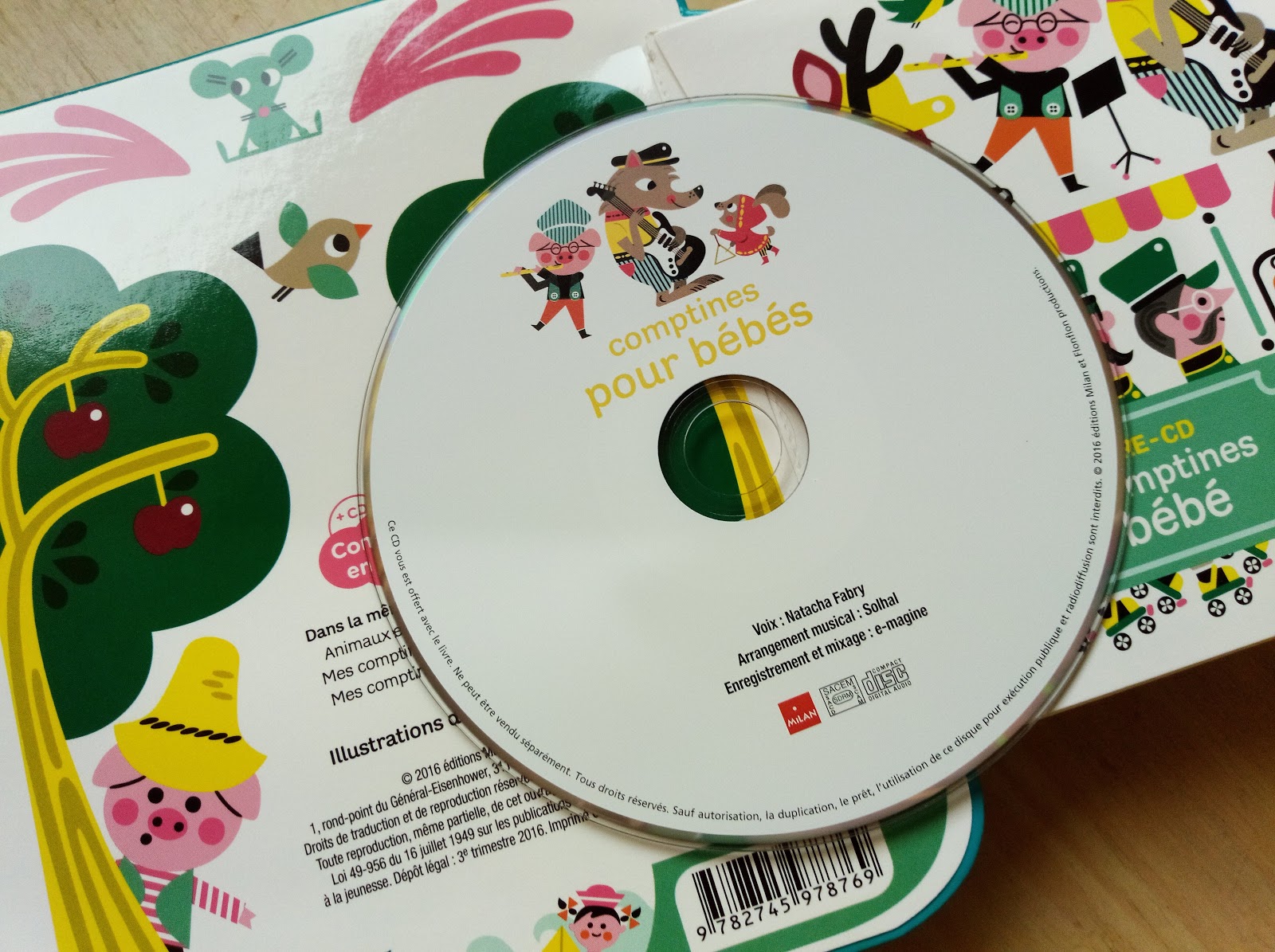 Mes comptines pour bébé + CD by Amy Blay