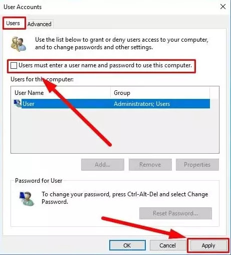 How to Disable Passwords in Windows 10, 8 and 7 user accounts