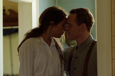 Photo of Alicia Vikander and Michael Fassbender in The Light Between Oceans