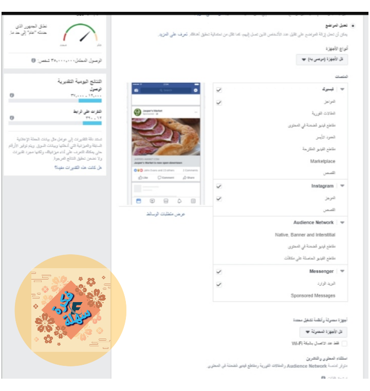 إنشاء  حملة  إعلانية ناجحة على فايسبوك  Facebook