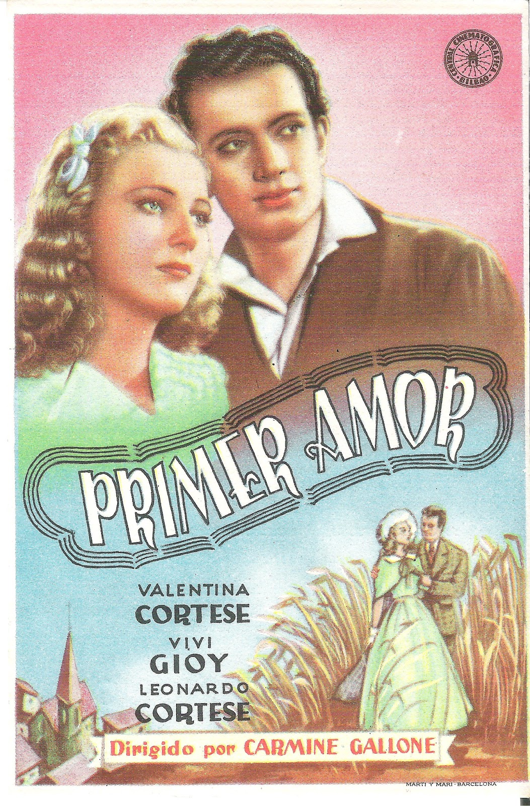 CINE PROGRAMAS DE MANO EL PRIMER AMOR HENRY KOSTER DIANA DURBIN