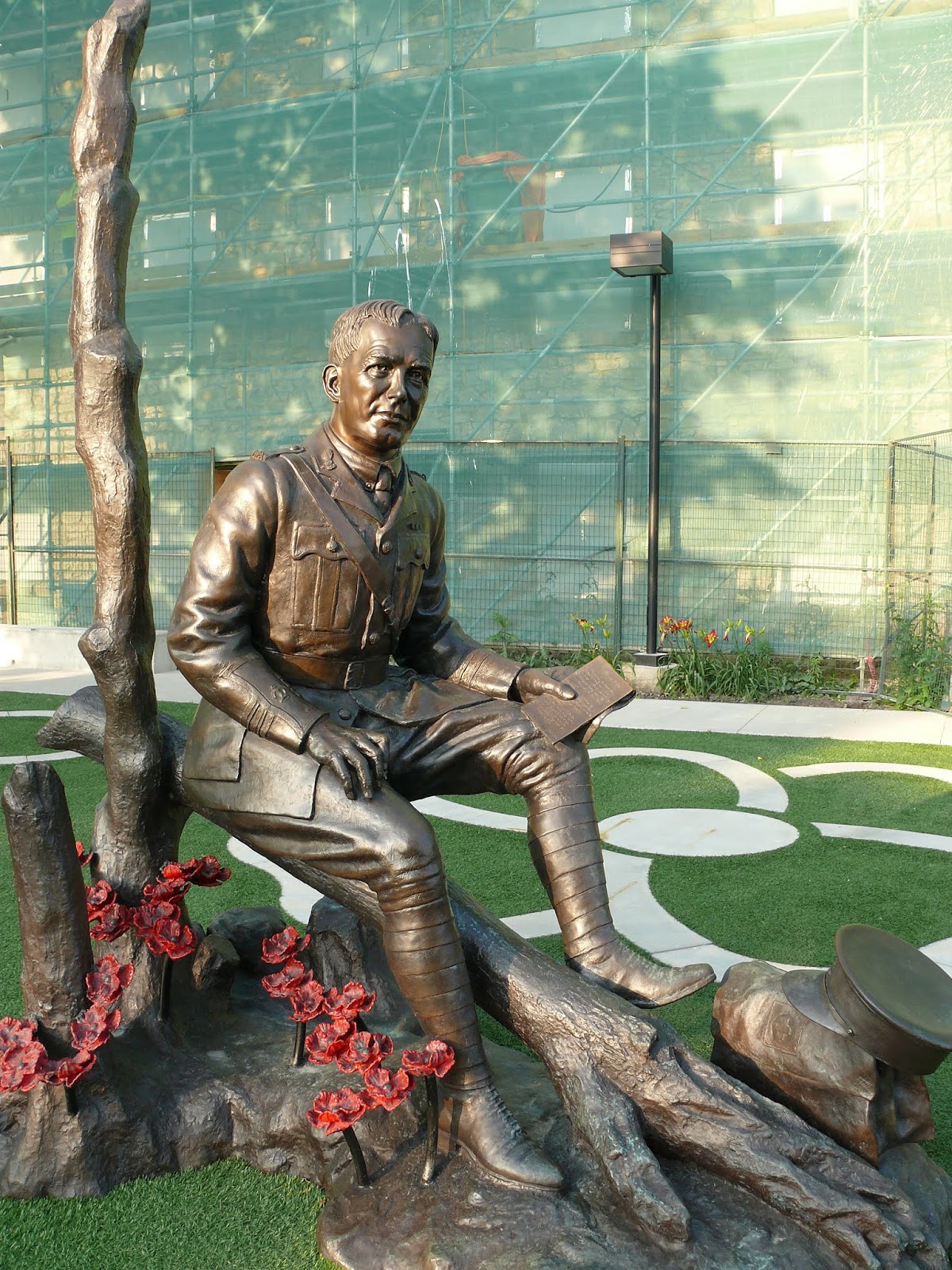 Ontario War Memorials Guelph John McCrae Statue