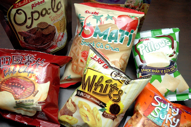 DUDE FOR FOOD: Oishi World of O, Wow: A Taste of Oishi From All Over Asia