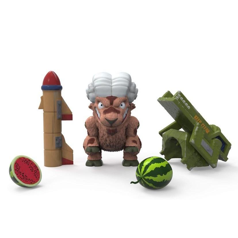 Kidrobot Designer Toy Awards Dunny So Youn Lee Watermelon Worldwide Free S/H 