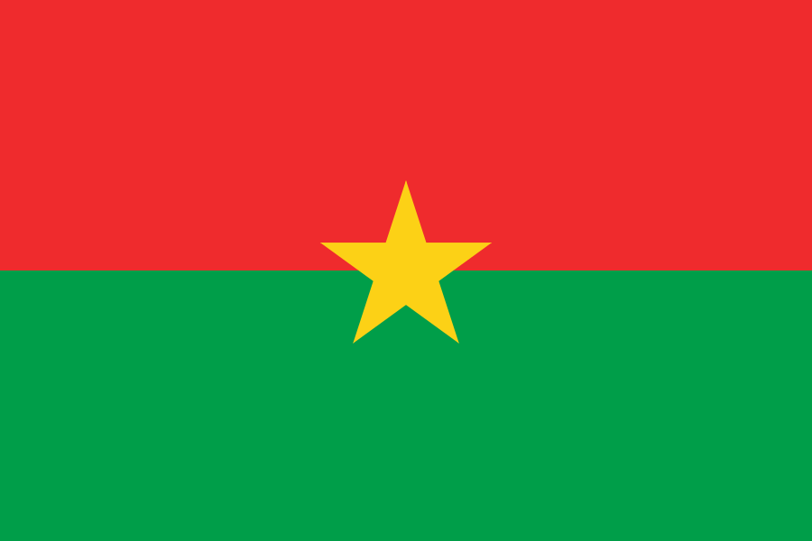 Rode Vlag Met Groene Ster
