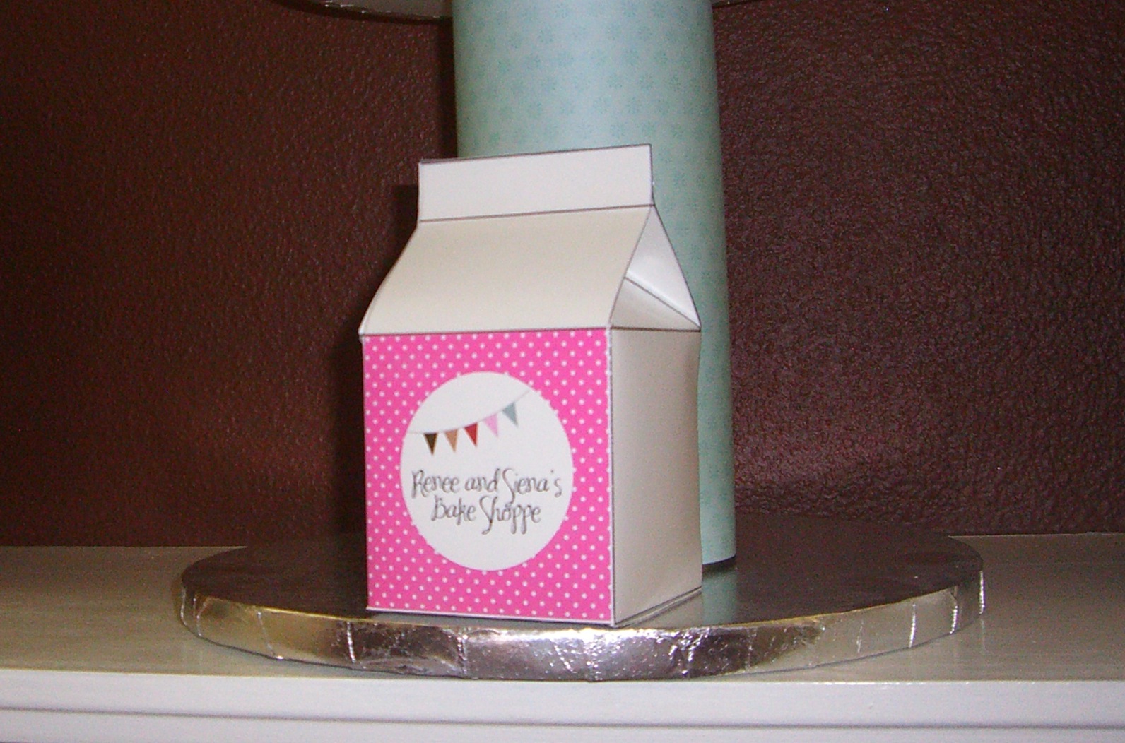 Home Confetti Mini Milk Carton + Oodles of Free Templates!