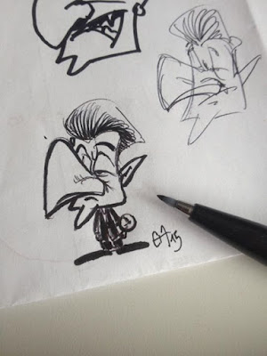 Croquis Sarkozy - Guillaume Néel ©