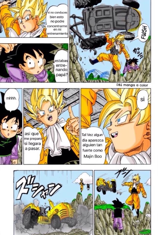 Dragon ball super manga 21 color (first picture) by bolman2003JUMP
