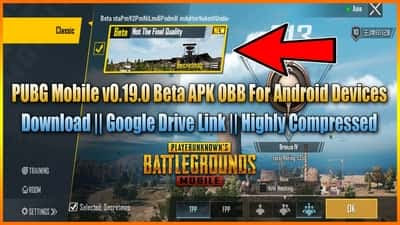 PUBG Mobile V 0.19.0 Highly Compressed Download For Android