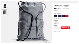 under armour ua ozsee sackpack