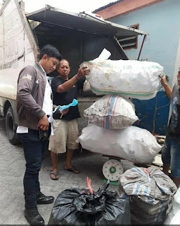 PENIMBANGAN  BANK SAMPAH UNIT SALAHUTU