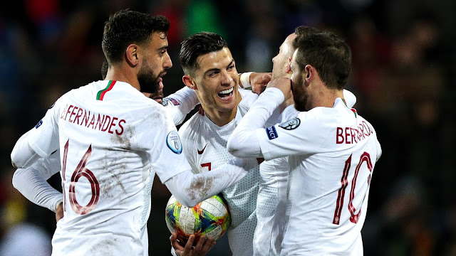 رونالدو يقود البرتغال ليورو 2020 رونالدو يقود البرتغال ليورو 2020