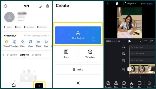 Fitur Aplikasi Vn Video Editor Pro 2020 Galeriku