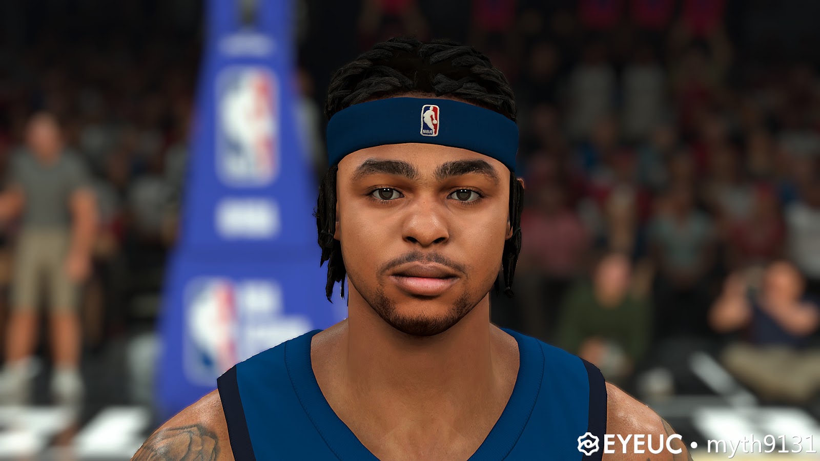 D'Angelo Russell Face, Hair and Body Model By myth25 FOR 2K20.