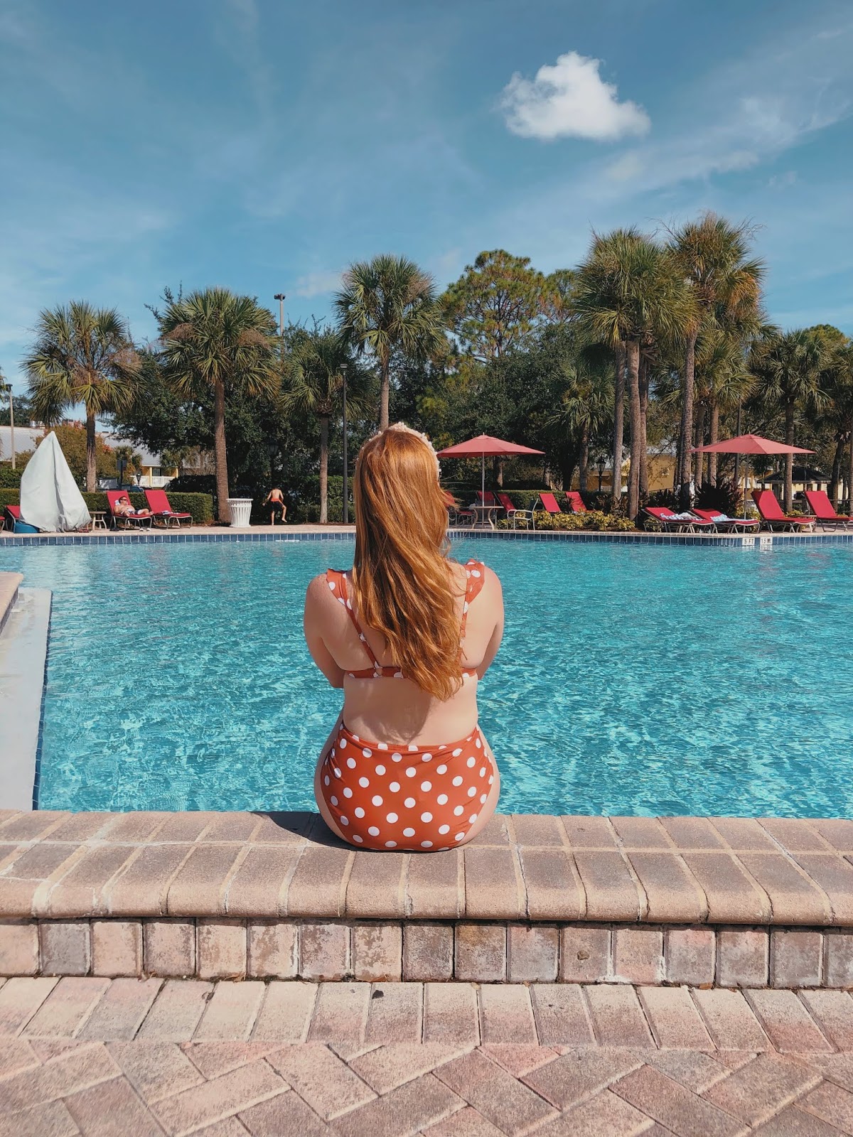 Xhilaration Women's Front Close Ruffle Shoulder Triangle Bikini Top - XhilarationTM Brown Polka Dot Xhilaration Women's High Waist Bikini Bottom - XhilarationTM Brown Polka Dot.