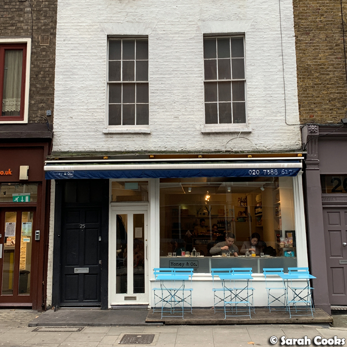 Sarah Cooks Honey and Co, London