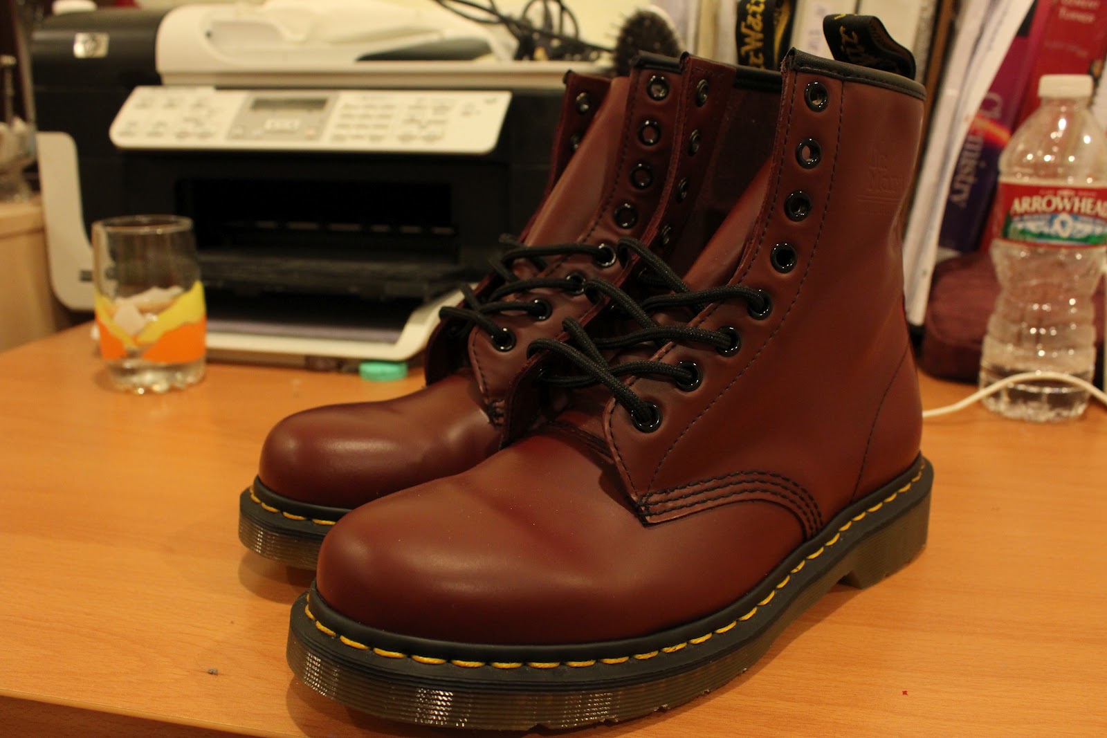 Cloudia: My 1460 Cherry Red Smooth Doc Martens