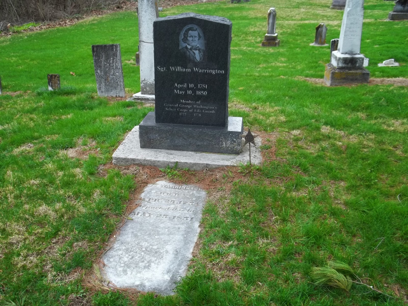 Travels of a Hobgoblin Taphophile Sgt. William Warrington Mill Creek