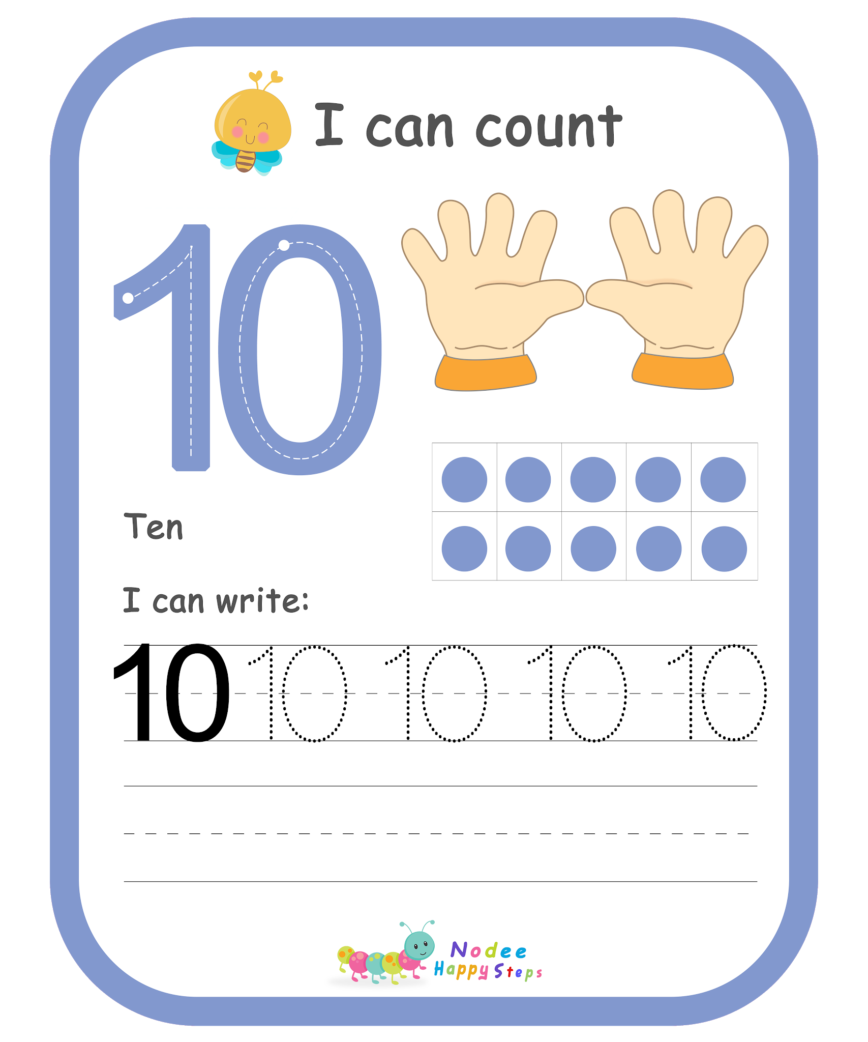 Number 10 For Kids I Can Count I Can Write Ten number-10-for-kids-i-can-count-i-can-write-ten