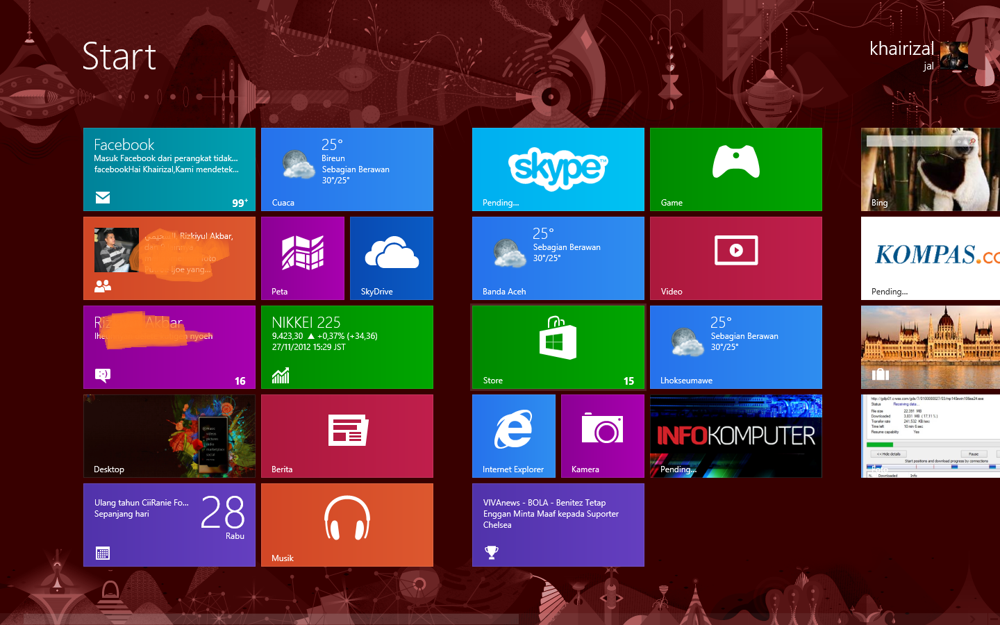 WINDOWS 8 PRO ~ Khairizal_Blog