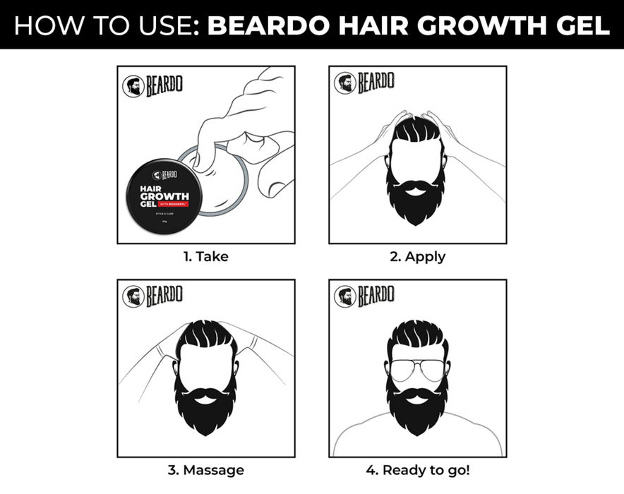 Beardo Hair Growth Gel for Men