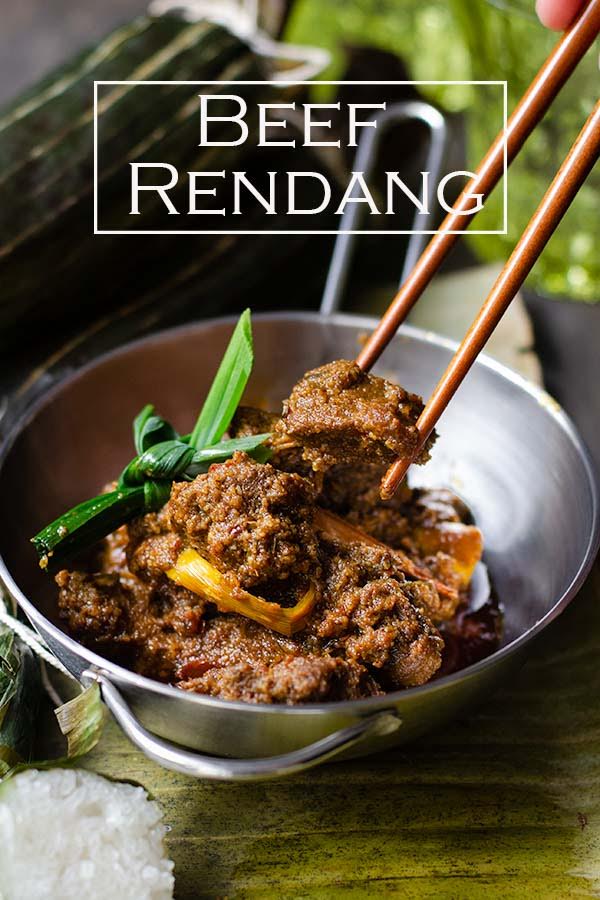 Beef Rendang Rendang Daging Lisa's Lemony Kitchen