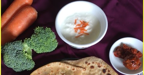 Carrot Broccoli Paratha