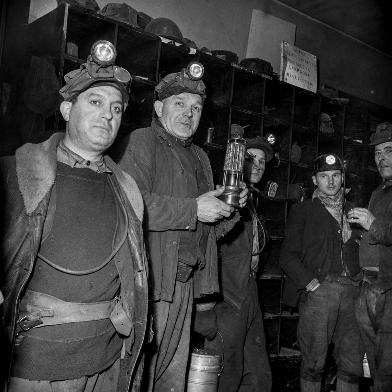 pennsylvania coal miners pictures