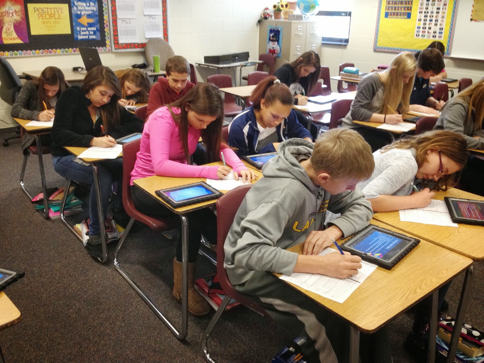 IN MOTION Making Use of the Ipads in the Classroom!