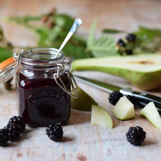 Only Crumbs Remain Homemade Blackberry & Pear Jam