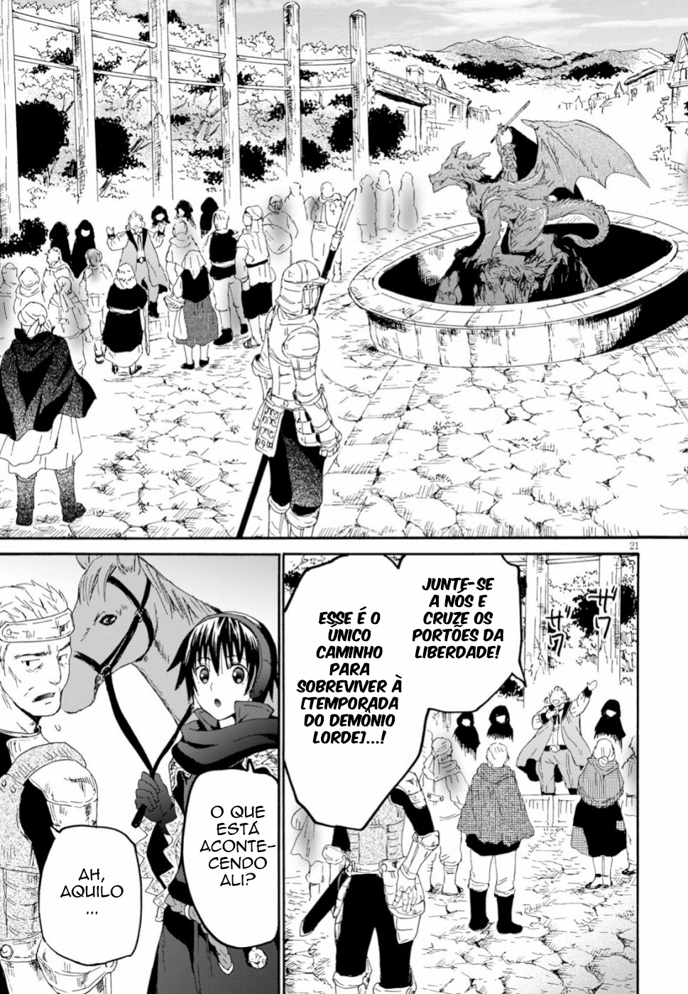 Death March Mangá Death March to the Parallel World Rhapsody Mangá