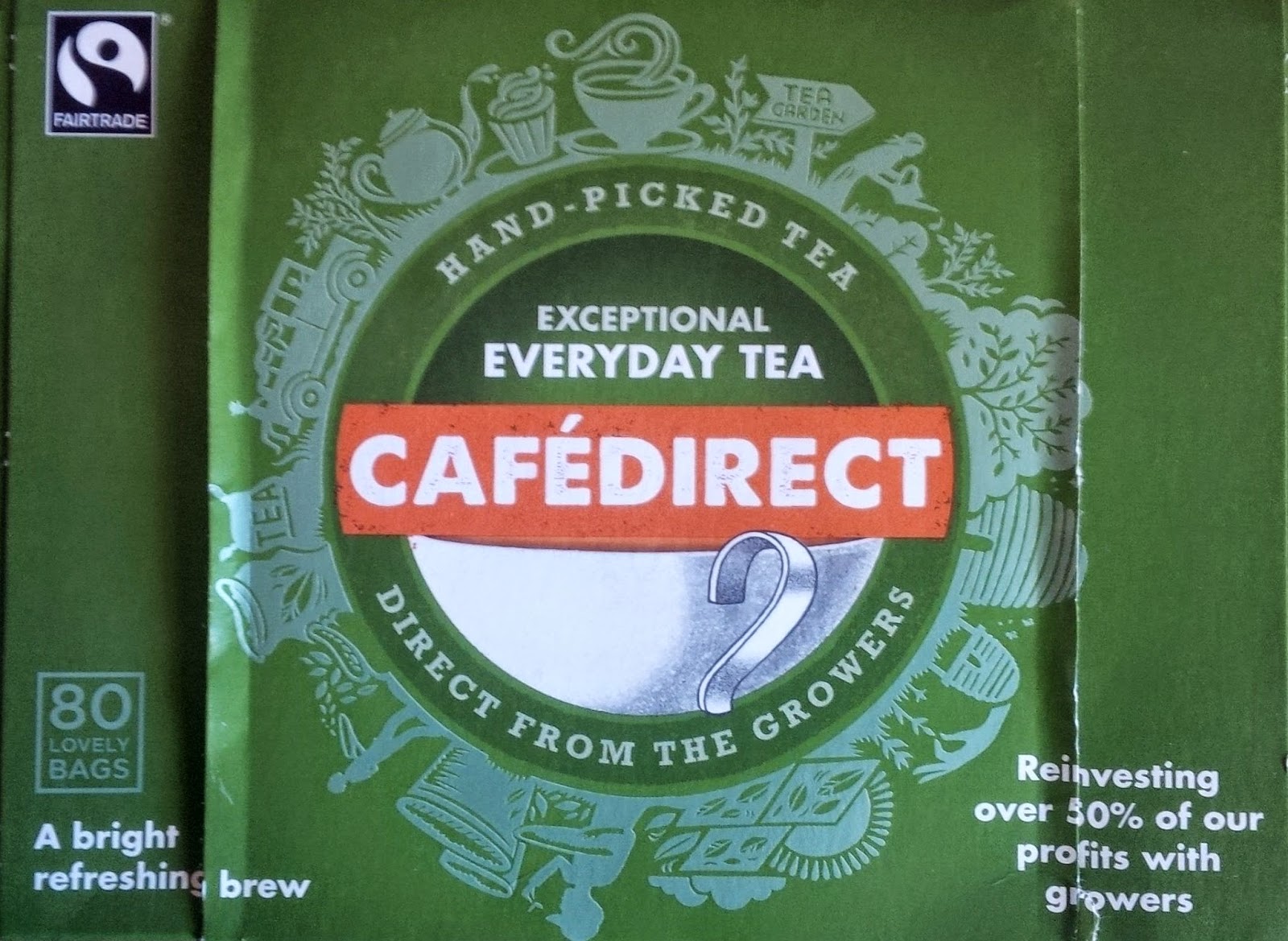 beverage upon beverage upon beverage CafeDirect Exceptional Everyday Tea