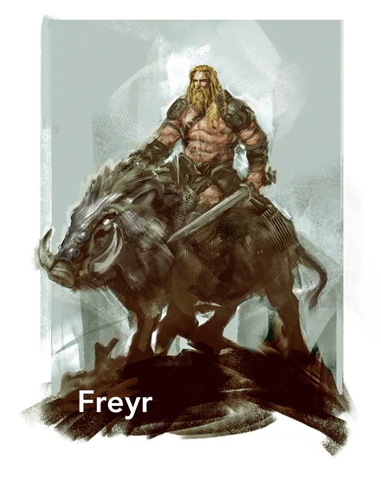 Freyr Yngve, Norse Gods
