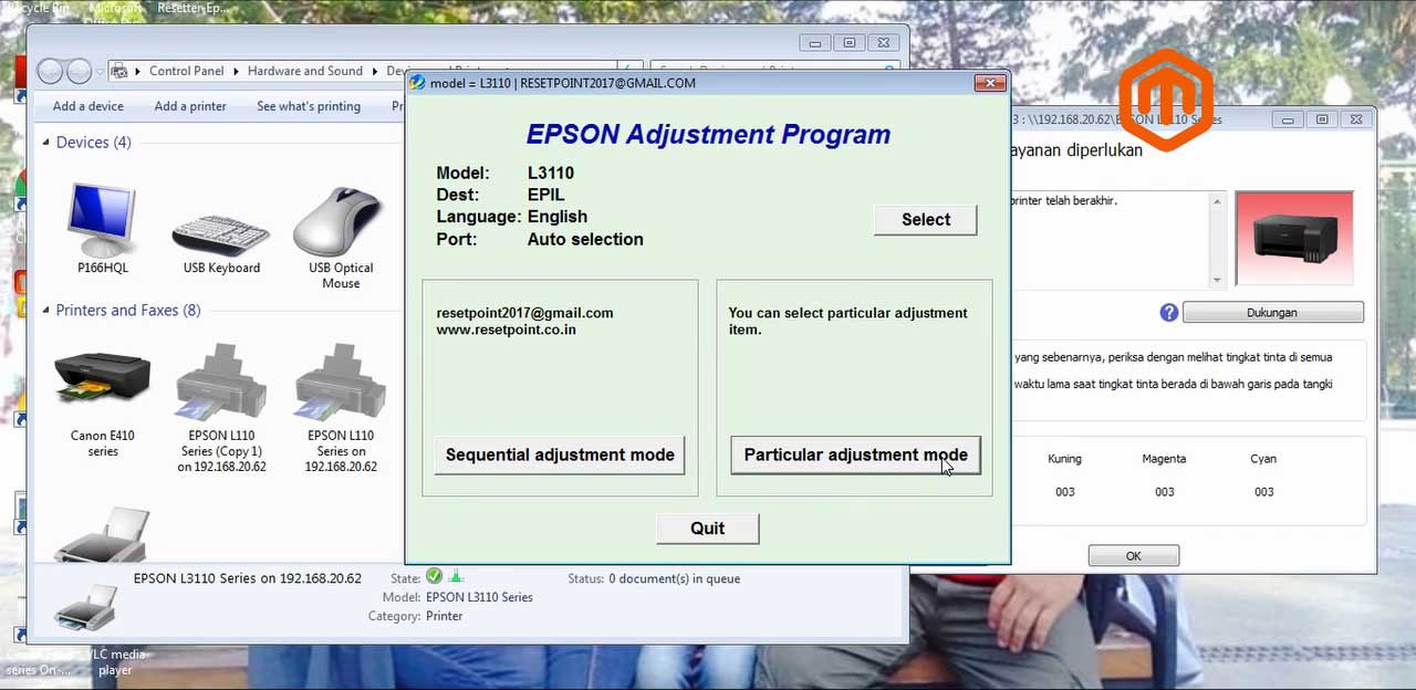 cara install printer epson l3110 cara install printer epson l3110