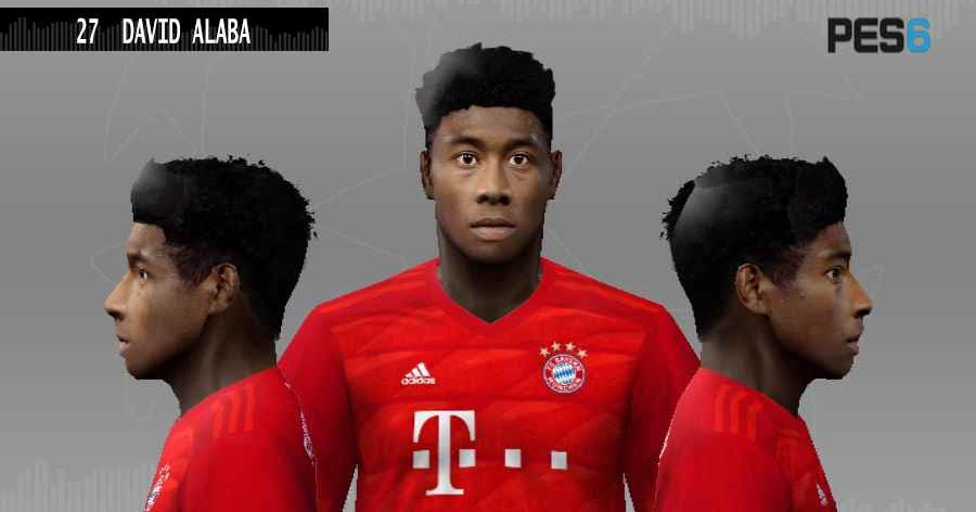 Ultigamerz Pes 6 David Alaba Bayern Munich Face 2019
