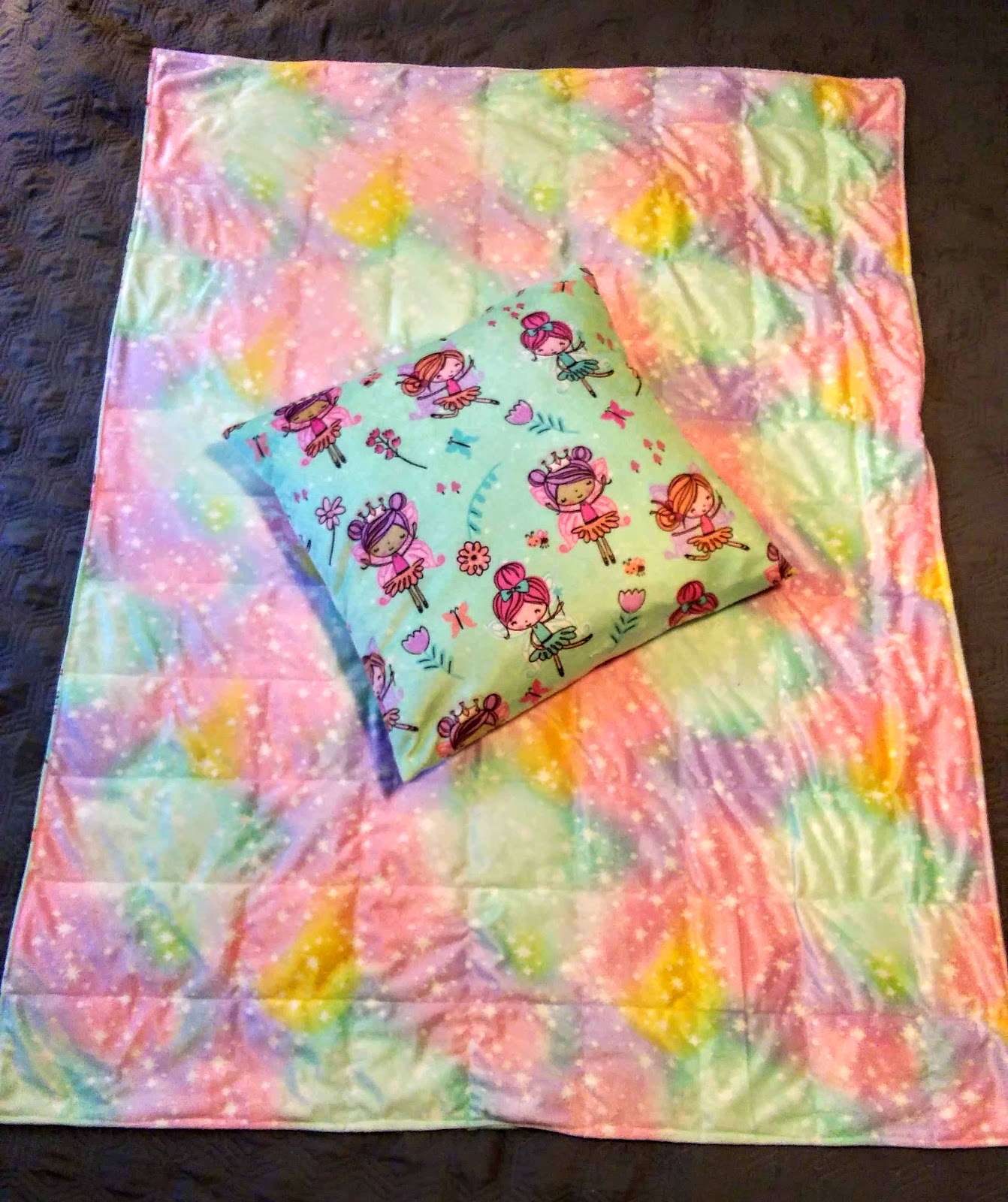 WHAT A Weighted Binky with Minky Sew Soft and Cuddly and Sparkly