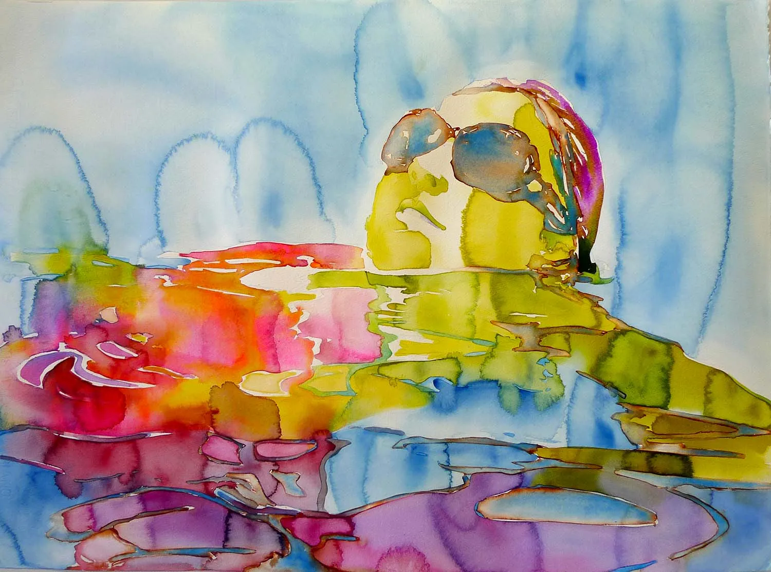 Carol Carter, 1955 Pittrice acquerellista Tutt'Art Masterpieces