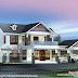 5 BHK sloping roof Kerala home 2750 sq-ft