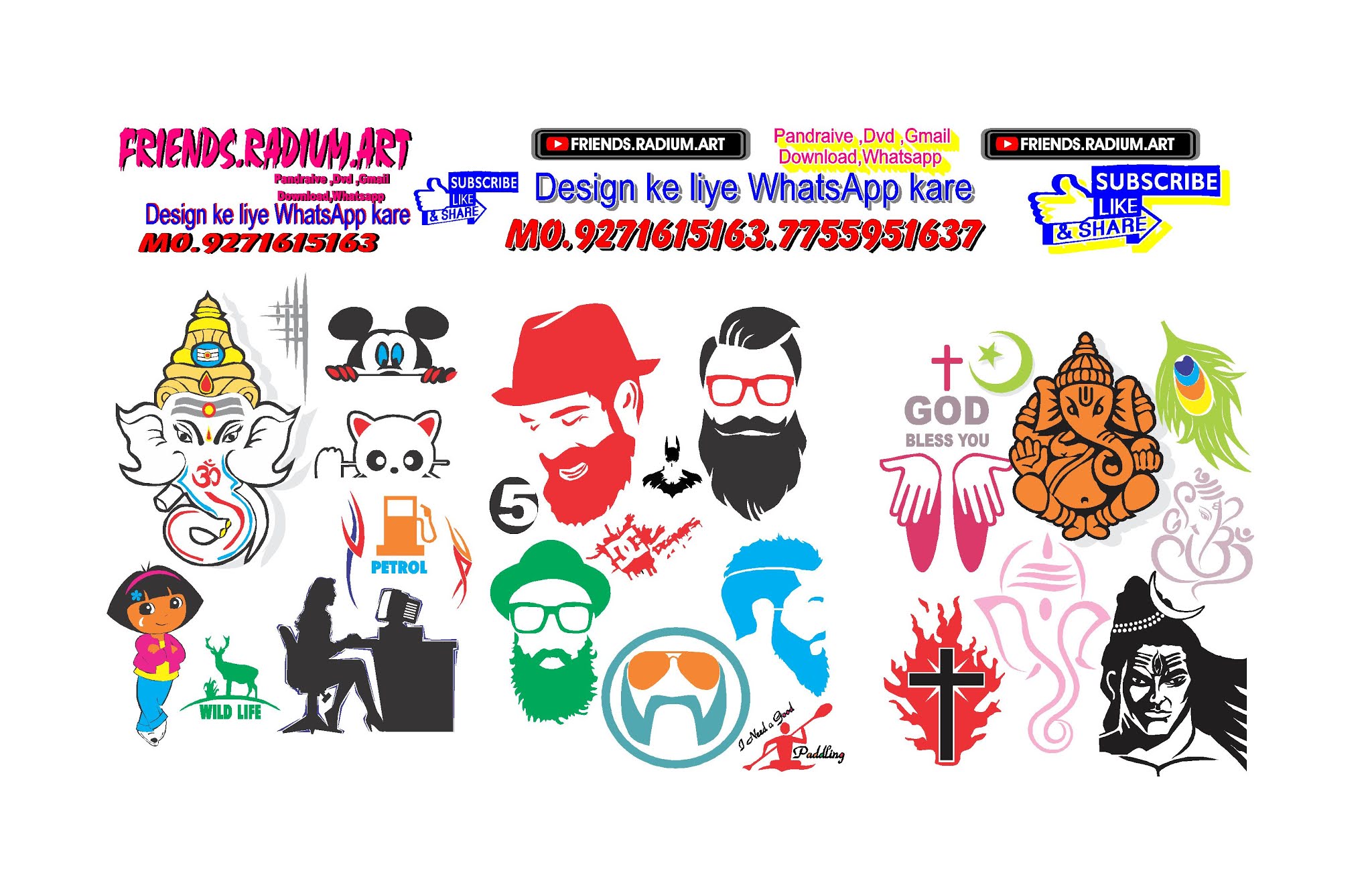 Free Download sticker cutting Designs All New flexi8 Sticker Designs