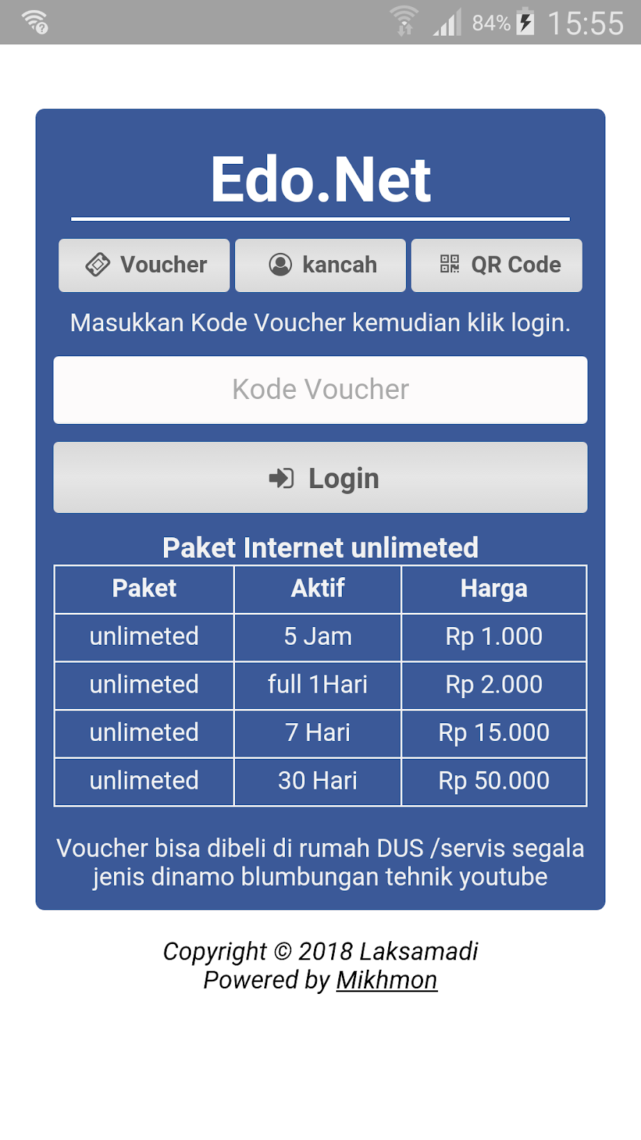Membuat Voucher Hotspot Wifi Mikrotik Bloger Blumbungan