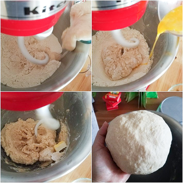 Cómo hacer la masa del pan de jamón