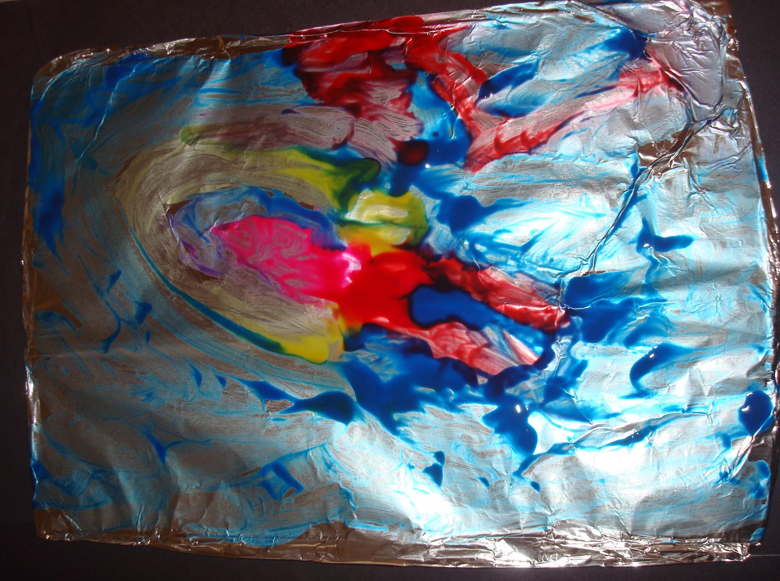 LoveNLoot Aluminum Foil Painting