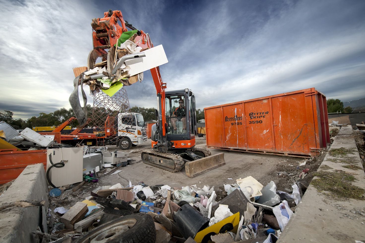 skip bins Melbourne Dispose household waste hiring skip bins