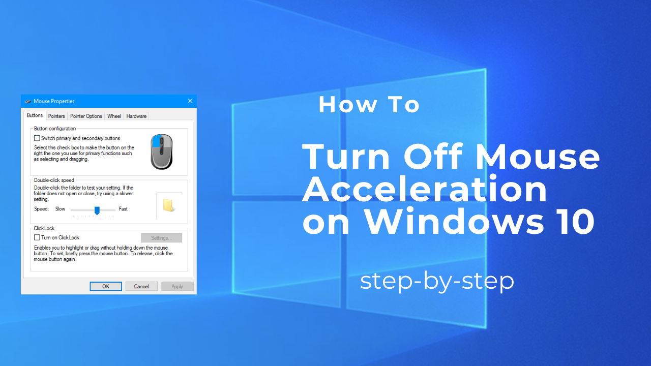 mouse acceleration windows 10