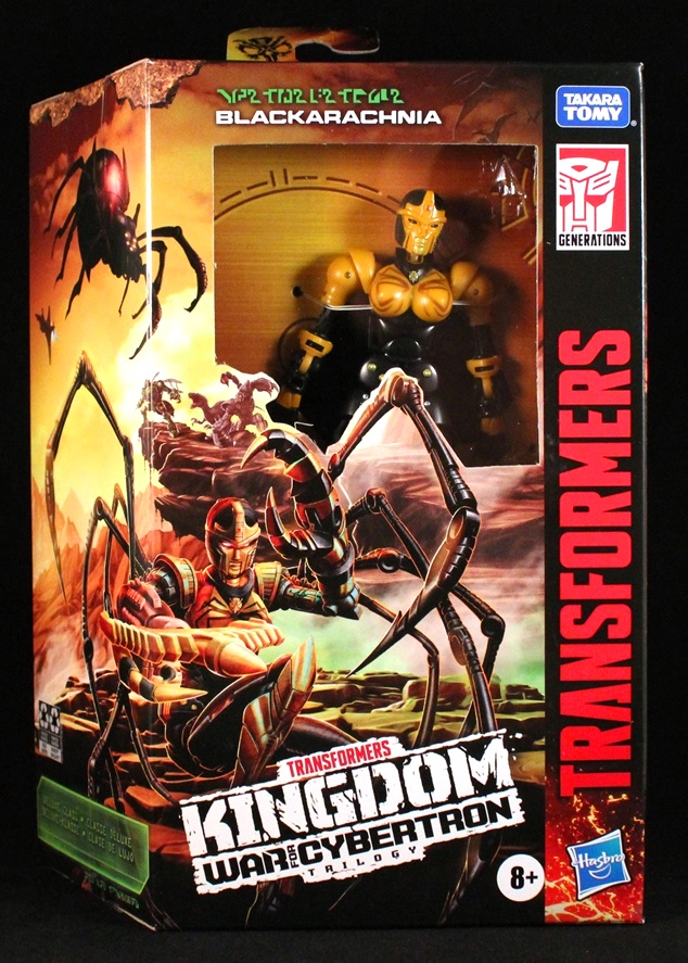 She's Fantastic Transformers Kingdom BLACKARACHNIA!