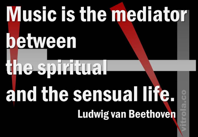 Music is the mediator - Beethoven
