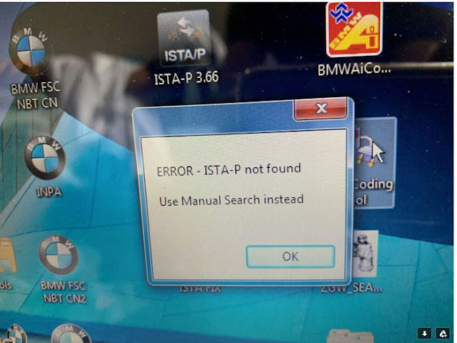 Error ISTA-P not found