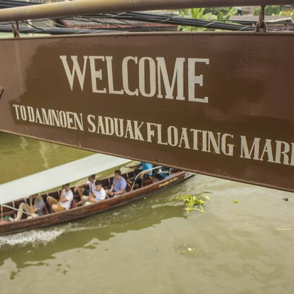Damnoen Saduak Floating Market, Pasar Apung Eksotis Khas Thailand
