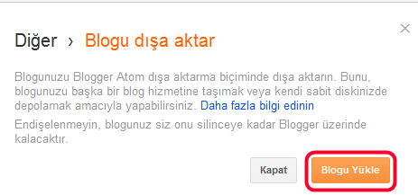 Blogunuzu iki şekilde yedekleyeceğinizi biliyor musunuz? 11.01.2013 tarihinde yayımladığım makalemde, farklı bir görüntü ile blogumuzun yedeğini alıyorduk. 